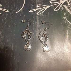 Hello Kitty Wing Earrings